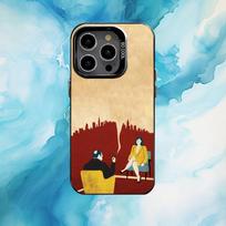 The S-Sopranos TV Phone Case For iPhone17,16,15,14,13,12,11 Plus,Pro Max Black Candy silver phone case iPhone14ProMax beige