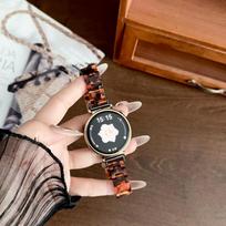 18/20/22mm dervos laikrodžio apyrankė, skirta Garmin Forerunner 255 265 265S Venu 3S 2S, Huawei GT6 GT5 41mm Samsung Galaxy Watch 7 6 5 dirželis Correa watch band18mm white