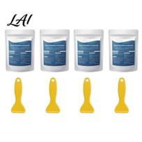 Heavy Duty Repair Adhesive Steel Reinforced Epoxy Putty Waterproof Heat-Resistant Putty Kit All Purpose Filler Garage Maintenance AB Clay for Metal 4 Sets white