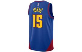 Nike Swingman Dri FIT Denver Nuggets Basketball Jersey Unisex Blue DO9524-496 M blue