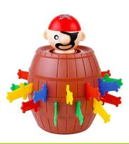 Funny Family Game Pop Up Pirate Game Interactive Novelty Fun Kids Board Game Child Party Tricky Jokes Prank Toys For Adults Gift OneSize