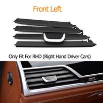 Dashboard Front Air Conditioner Ac Vent Outlet Grille Repair Kit For BMW 7 Series G11 G12 2016 2017 2018 2019 2020 730 740 750 black