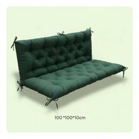 Waterproof Outdoor Cushion Thickened Backrest Bench Pad Garden Furniture gray