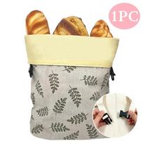 Reusable Beeswax Bread Bag Washable Sourdough Bread Storage Bag Freezer Safe Antibacterial Food Storage Bag Artisan Bread