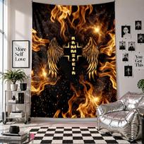 Rammstein Wall Tapestry Home Decor Wall Hanging Cloth for Bedroom Living Room Background 180cmx230cm