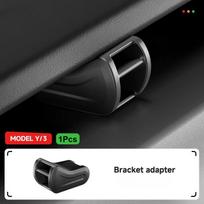 Air Vent Adapter Clip For Tesla Model 3/Y/YL 2021-2026 Model3 Highland ModelY Juniper  Dashboard Freshener Clips Liquid Silicone black