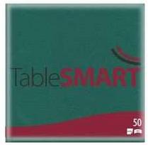 Multi Servetėlės TableSMART airlaid 40x40 cm 1/4 lankstymo Žalios, 50 vnt./pak.