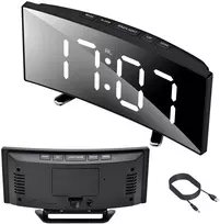 Elektroninis laikrodis su LED ekranu ir termometru DT-6507