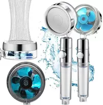Dušo galvutė su turbina ir keičiamu filtru