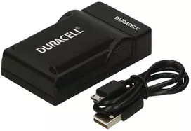 „Duracell“ skaitmeninio fotoaparato akumuliatoriaus įkroviklis, USB, Įkroviklis patalpoms, „Sony NP-BX1“, Juoda, 5 V, 5 V