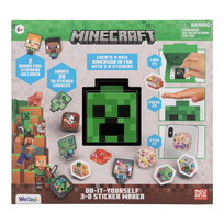 Paladone WECOOL MINECRAFT DIY 3D lipdukų gaminimo rinkinys