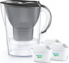 Brita Marella ąsotis 2,4L su 3 Maxtra filtrais, pilkas