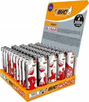 Bic Bic žiebtuvėlis j26 1 vnt.-50 vnt. Įvairūs raštai ir spalvos