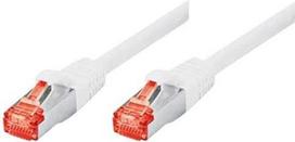 Telegärtner Komutacinis kabelis, S/FTP, PiMF, Cat 6A (ISO/IEC), baltas, 2,0 m (L00001A0123)