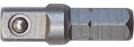 Grąžtas Fortis Laikiklis 1/4'' šešiakampis – 1/4'' kvadratas 25 mm