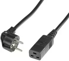 ROLINE maitinimo laidas Schuko, IEC320 - C19 16A 2,0 m, 2 m, CEE7/7, C19 jungtis, 250 V, 16 A
