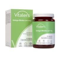 Vitaler's Ginkmedis dviskiautis 120 mg - 60 kapsulių