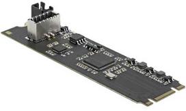 Šakotuvas DeLOCK Konverteris M.2 Key B+M male į 1 x vidinį USB 10Gbps Type-E Key A 20 pin female, M.2, USB 3.2 Gen 2 (3.1 Gen 2), Juodas, Kinija, 10Gbit/s, 15 W