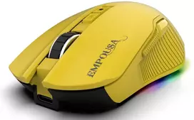 Pelė "Inca" žaidimų pelė dešiniarankiams RF belaidė + Bluetooth + USB Type-C optinė 12800 DPI (IMG-328MX)