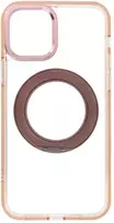 Oem dėklas iPhone 12 rėmo apskritimo stovu, suderinamas su MagSafe, auksinis