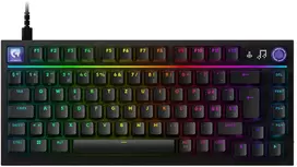 Logitech G316 X 75 su laidu klaviatūra žaidimams 75% tactile, Nordic, juodas