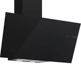 Bosch DWK87PN61 Serija 6, Prie sienos montuojamas gartraukis, 80 cm, skaidrus stiklas su juodu atspaudu, Juoda