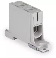 Ensto Gnybtų blokas Pro viengubas pilkas 2,5-50mm² varis, 6-50mm² aliuminis, užveržimo momentas 4 Nm (2,5-4mm²) 12 Nm (6-50mm²), 1000 V AC/DC