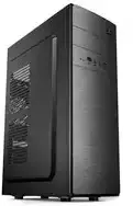 Crono D183A juoda / korpusas PC / ATX / Micro-ATX / ITX / be maitinimo šaltinio / be ventiliatorių