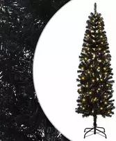 Dirbtinis lieknas Kalėdų medis 180 cm 300 LED Šilta balta