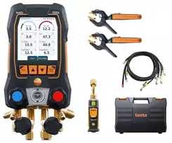 Testo 558S skaitmeninis kolektorius 0564 5583 vakuuminis rinkinys + žarnos
