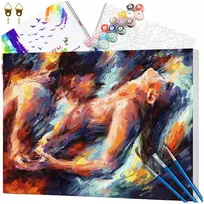 Tapyba pagal numerius su rėmu 40 x 50 cm „Aistra“ TP14