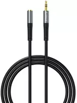 Orico AXF mini jack 3.5 mm male to female audio cable 0.5 m - juodas