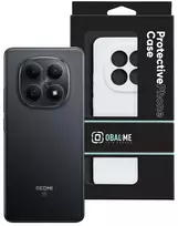 OBAL:ME blizgus dėklas, skirtas Xiaomi Redmi Note 15 4G/5G, baltas