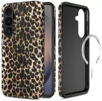 Dėklas Tech-Protect Lamano MagSafe Case for Samsung Galaxy S26 FE - Brown-rusvai gelsvas