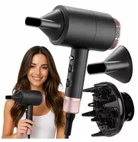Plaukų džiovintuvas EMAVO HairBliss 1800 W, su jonizacija, difuzorius ir koncentratorius