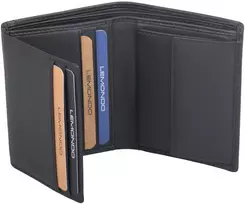 Piniginė vyrams AVANCO 290-70-01 - Juoda/pilka