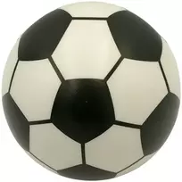 Pripučiamas guminis futbolo kamuolys, 15 cm