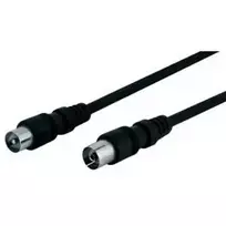 Mikroconnect COAX025 koaksialinis kabelis 2,5 m Juodas