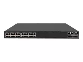 HPE 5510 24G PoE+ 4SFP+ HI 1-slot Switch - valdomas, 24x10/100/1000 (PoE+) + 4x10 Gigabit SFP+, montuojamas į stelažą, PoE+ (740 W)