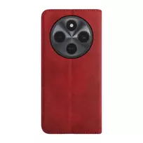 Evelatus Xiaomi Redmi 14C 4G/ 14C 5G / Redmi A4 / POCO C75 PU Leather Book Case Red