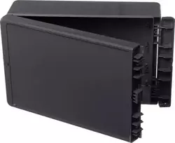 BOPLA sieninis montavimo korpusas, ABS grafito pilkas (RAL 7024), 170 x 271 x 90 mm 96036334