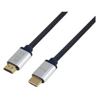 Equip 119387 HDMI 2.1 Ultra High Speed laidas su Ethernet, 48Gbps, 8K/60 Hz, juodos spalvos, 0,5 m