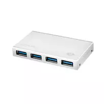 LogiLink UA0421 USB 3.0 šakotuvas su 4 lizdais ir maitinimo adapteriu