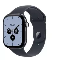 Apple Watch Series 12 išmanusis laikrodis su GPS + Cellular, 42 mm, naktinės mėlynos spalvos keraminis korpusas, tamsiai mėlyna sportinė apyrankė M/L