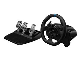Logitech G923 vairas su pedalais lenktynių žaidimams kompiuteriui (PC), juodas
