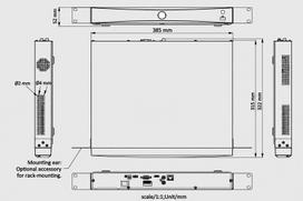 Miton NT-NVR761F-H2 IP vaizdo registratorius (NVR), 16 kanalų, 12 MP