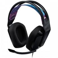 Logitech G335 žaidimų ausinės su mikrofonu ir laidu, 3,5 mm lizdas, juodos