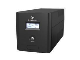 Alantec AP-BK1000-02 nepertraukiamo maitinimo šaltinis UPS 1000VA/600W, bokšto tipo, LCD, 4×CEE 7/3, USB, 2×7Ah VRLA baterijos