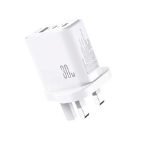 Įkroviklis Joyroom JR-TG6 30W 2xUSB-C/USB-A baltas