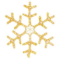 vidaXL Kalėdinė dekoracija snaigė su 144 šiltomis LED, 59x59cm